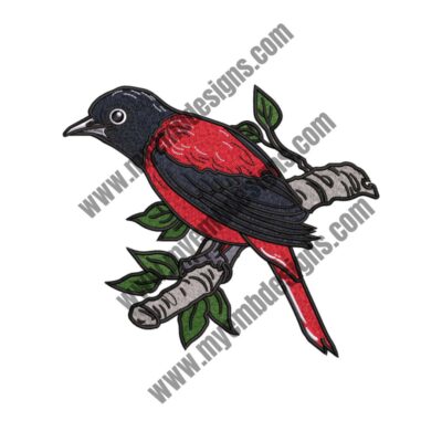 sparrow embroidery design-myembdesigns