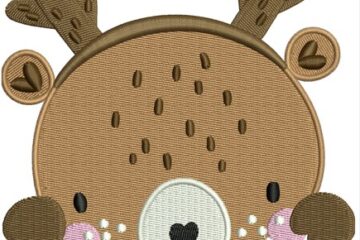 Bambi Embroidery Design | MyEmbDesigns